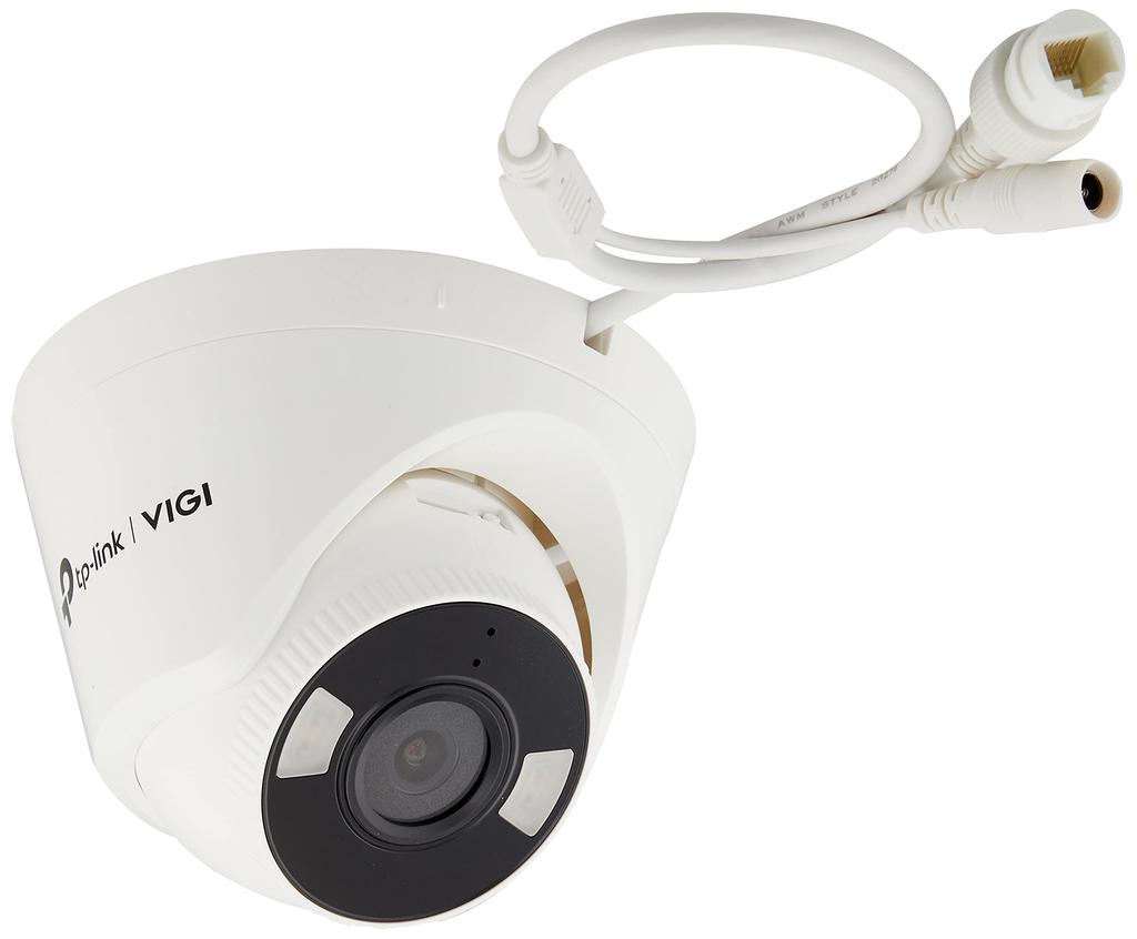 VIGI C440 Dome Security 4mm Warranty TP-Link (2.8mm) Camera, PoE/12V DC, ONVIF, Lens, 5-Year Manufacturer's [Used]