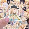 10/30/50pcs My Dress Up Darling Anime Stickers Kitagawa Marin Cartoon Sticker Suitcase Phone Notebook Kawaii Girl Decals Decor