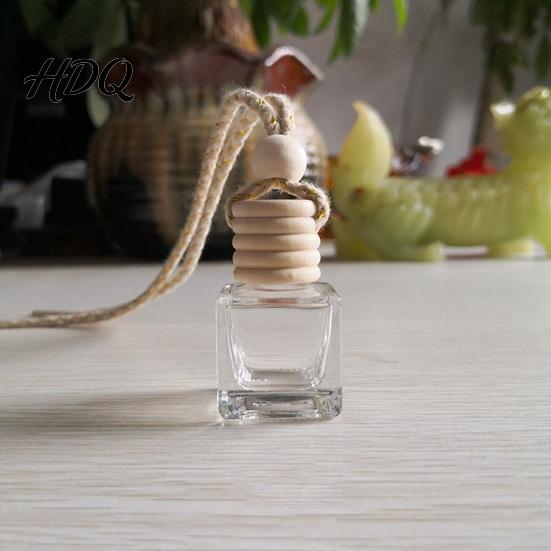 Essential Oil Car Diffuser Perfume Bottle Pendant Creative Hanging Air Freshener Gift for Friends Family Vehicle Portable Holder Interior