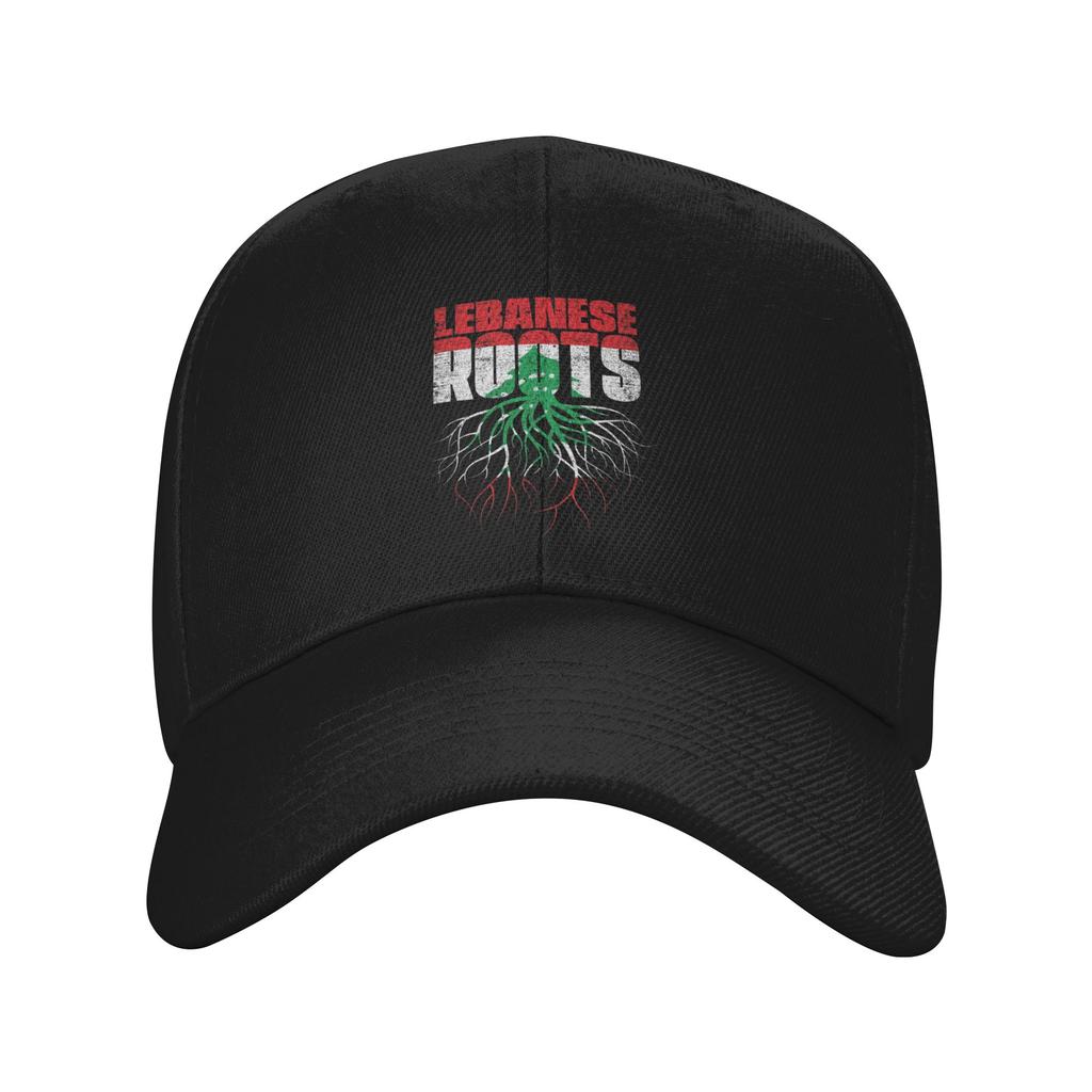 Lebanon Flag Heart Cap Retro Dad Hat For Unisex Women Adjustable Casual Headwear