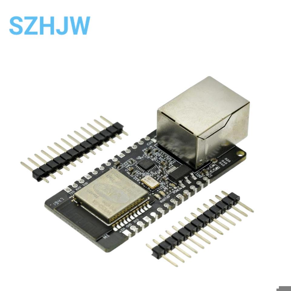 WT32-ETH01 Porta seriale incorporata Gateway combinato Ethernet WIFI compatibile con Bluetooth MCU ESP32 Modulo wireless WT32 ETH01