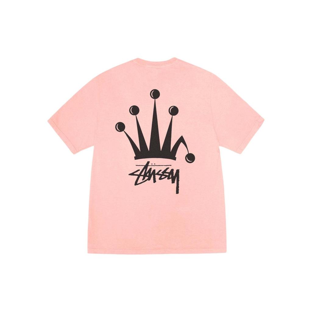Stussy SS24 REGAL CROWN PIGMENT DYED Tee Unisex 1905002