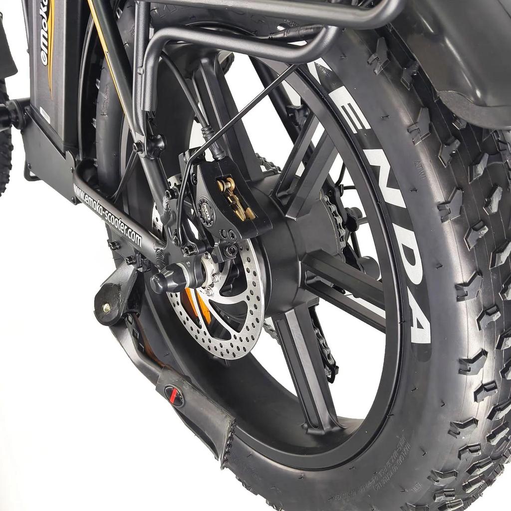 2026 Electric Bike Hydraulic Brake 48V  35AH Long Battery Life EMOKO C94 1000W Motor Adult E-bike 20*4.0 Inch Fat Tire Electric Bicycle