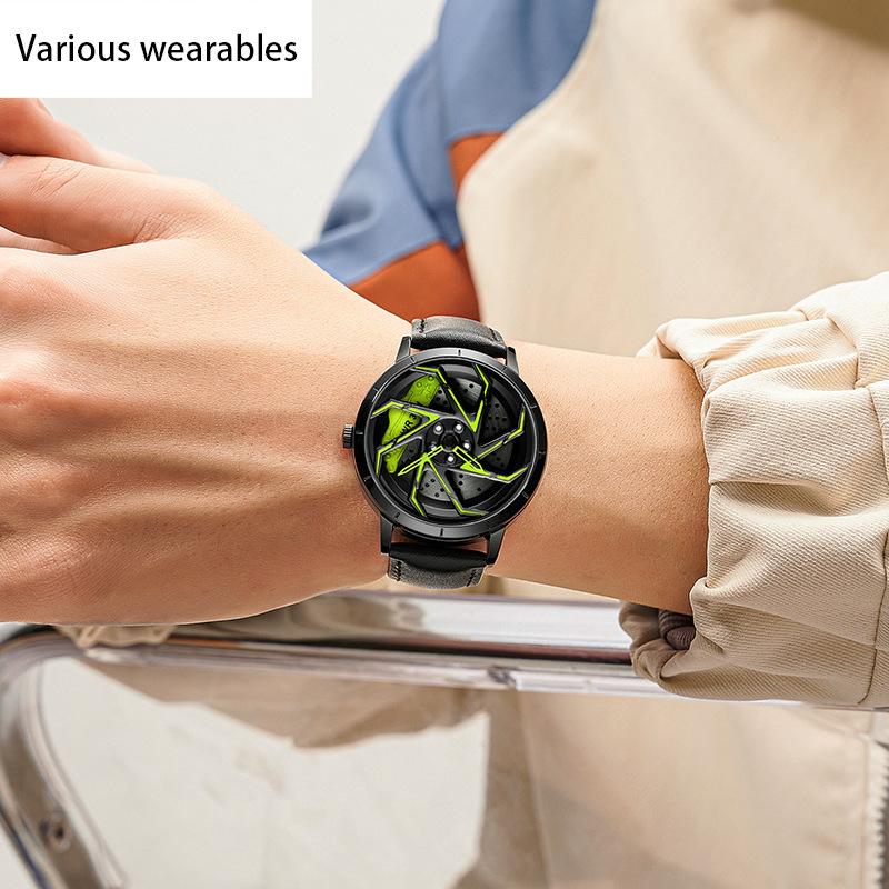 Ceas de mână cu curea pentru adolescenți, personalitate, trend, impermeabil, pentru studenți, bărbați, cu quartz