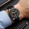 Miękki Gumowy Pasek do Tudor 39mm 1958 BB58 Black Bay Panda Pro Black Shield Pasek do Zegarka Stalowy Złącze Końcowe Bransoleta 20mm 21mm 22mm