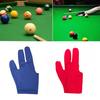 Spandex Snooker Billiard Cue Glove Pool Left Hand Open Three Finger Accessory