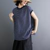 DIMANAF 2026 Summer Women Plus Size New Blouse Shirt Vintage Short Sleeve Cotton Casual Loose Lady Tops Tees