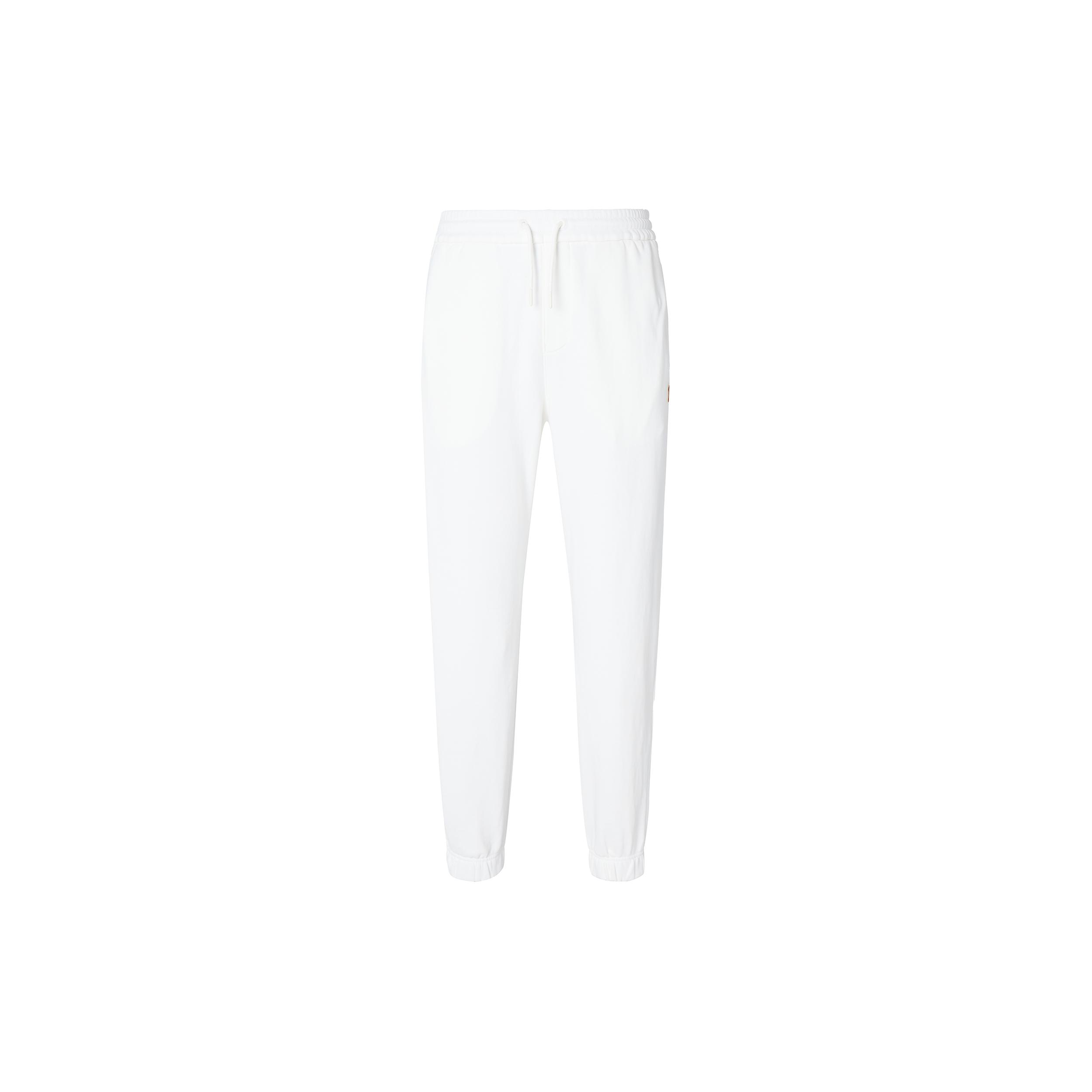 MLB Knitted Sweatpants Unisex White 3APTB0724-50IVS M