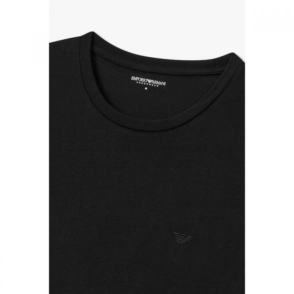 Emporio Armani Men S Long Sleeve Lounge T ShirT Eagle Logo 0815336021