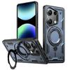 For Magsafe Phone Case For Xiaomi Redmi Turbo5 Max Turbo4 Note 13 14 15 Pro+ Plus 5G 14S 13R 360° Magnetic Ring Holder  Cover