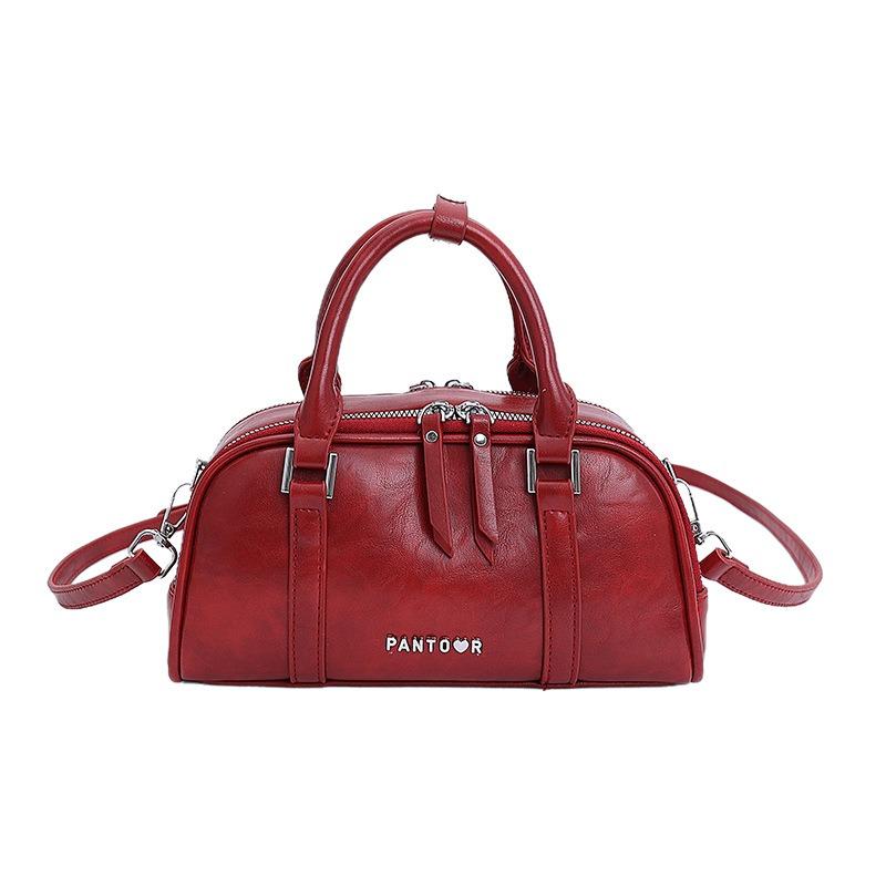 Simple Literary Handbag Bag Autumn Commute To Work Messenger Bag Bag Versatile Shoulder Women's Bag Tide