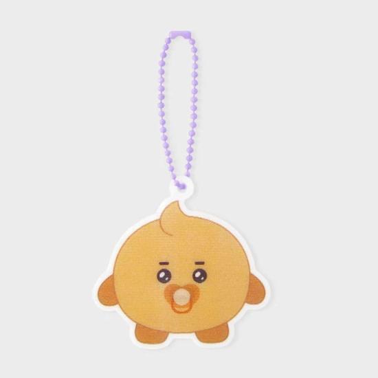 BT21 NEWBORN Baby Linsenraster Schlüsselanhänger