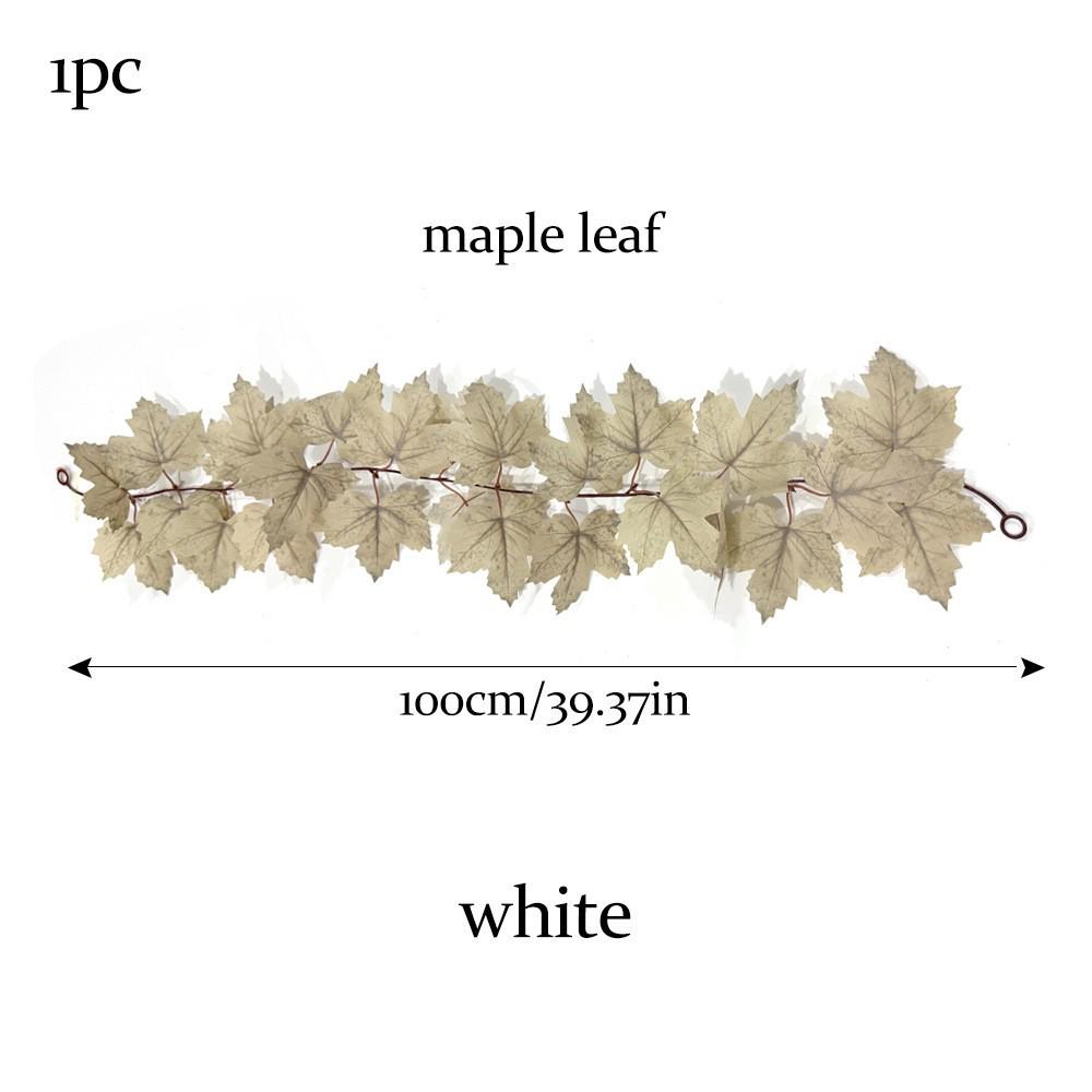 Maple Leaf Vine Autumn Decor for Halloween, Thanksgiving, and Christmas