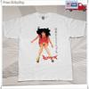 Bjork Retro Japanese T-shirt White Cotton T-shirt