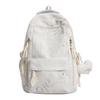 Schoolbag1011 Schoolbag for Girls, College Students, Simple and Lightweight Star Backpack for Girls, High School Students, Design Sense
