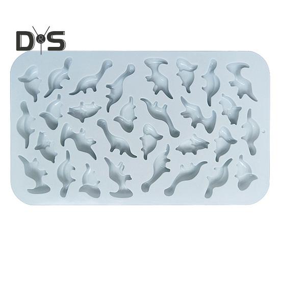 Dinosaur Mold Multi Purpose Fine Workmanship Lightweight Dinosaur Silicone Fondant Mould