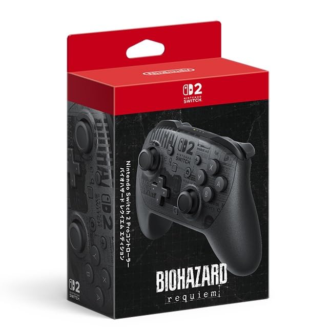 

Nintendo Nintendo Switch 2 Pro Controller Resident Evil Requiem Edition [Official Product]