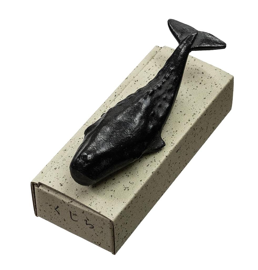 Kobaido Takaoka Ironware Paperweight Whale 255g