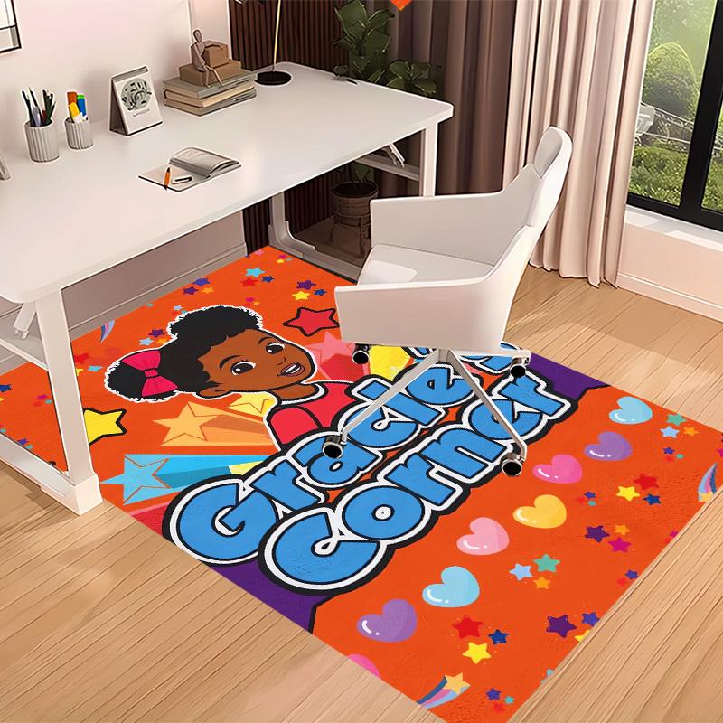Gracie's Corner Printed Absorbent Washable Carpet, Non-Slip Bathroom Mats, Kitchen Rugs, Yoga Mat,Living Room Entrance, Camping Picnic Rugs