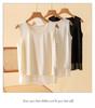 Plus Size Women's Double-Layer Mulberry Silk Camisole - Solid Color Summer Vest