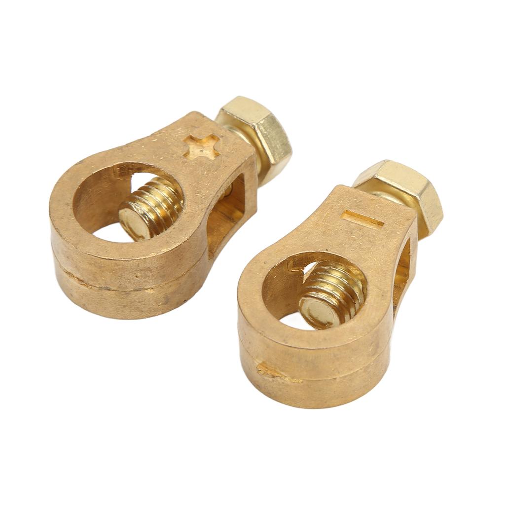 2PCS Battery Terminal Wire Cable Clamp O Shape 16‑18mm ID Universal for Ships RVs Trucks Cars