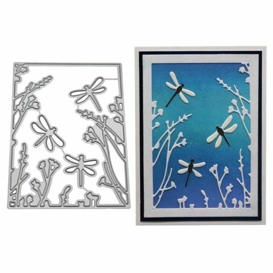 Dragonfly Plant Metal Cutting Dies DIY Scrapbooking Paper Cards Craft Stencil