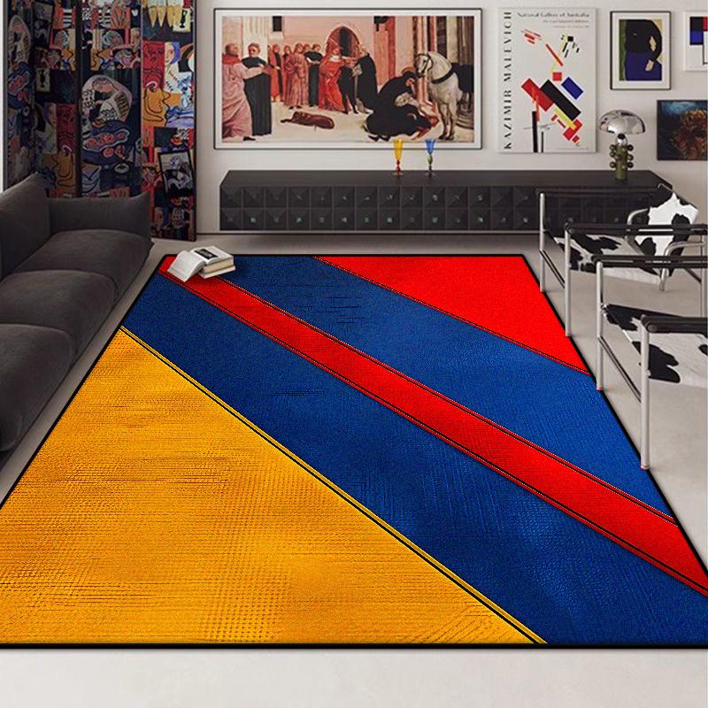 INS Nordic Geometric Large Carpets for Living Room Home Abstract Decoration Lounge Rugs Sofa Area Cloakroom Anti-skid Floor Mats