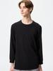 Uniqlo HeaTTech CoTTon Crew Neck T 9 Sleeve
