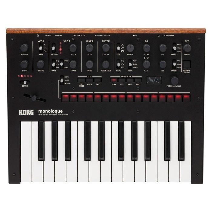KORG monologue BK Monologue Black 25-key Analog Synthesizer