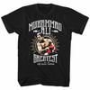 Muhammad Ali Aller Zeiten Reg Schwarz Erwachsenen T-Shirt