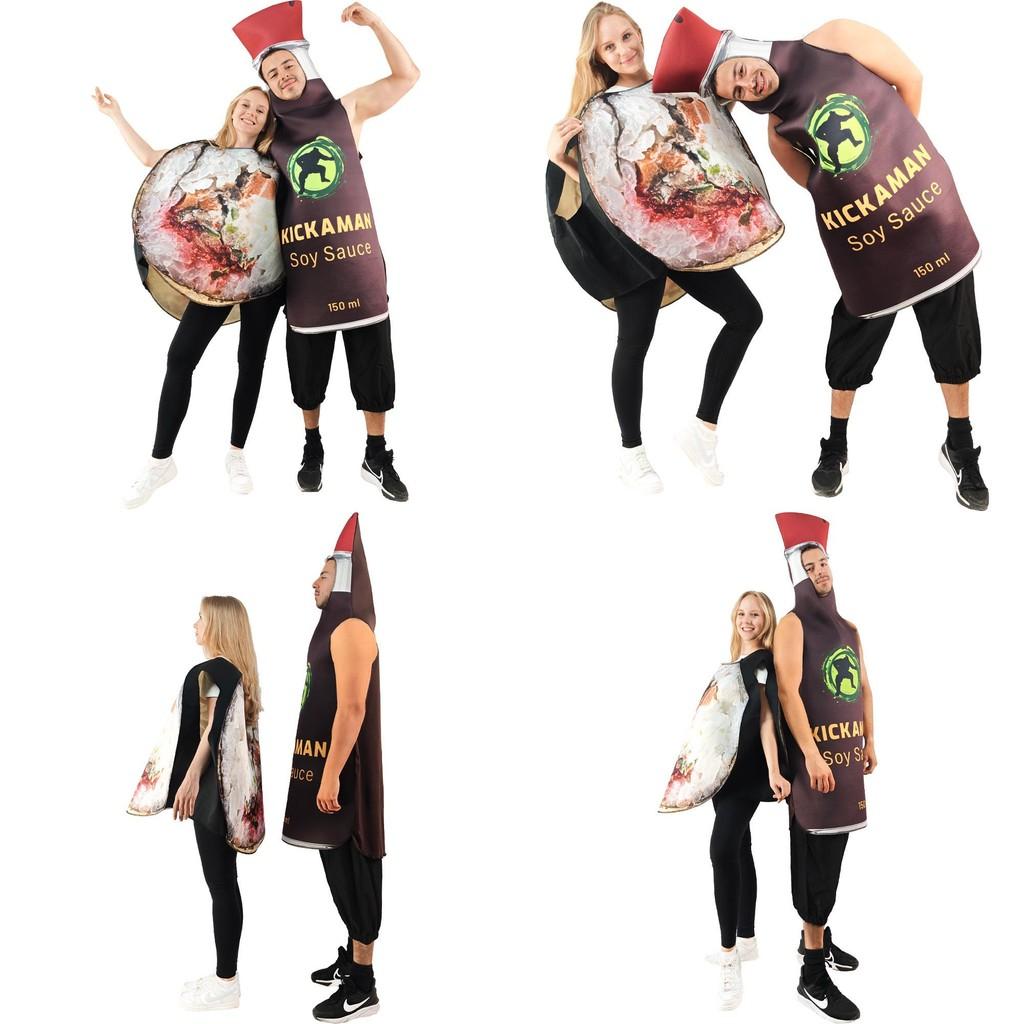 And Sushi Soy Sauce Combination Set Halloween Party And Costumes Performance