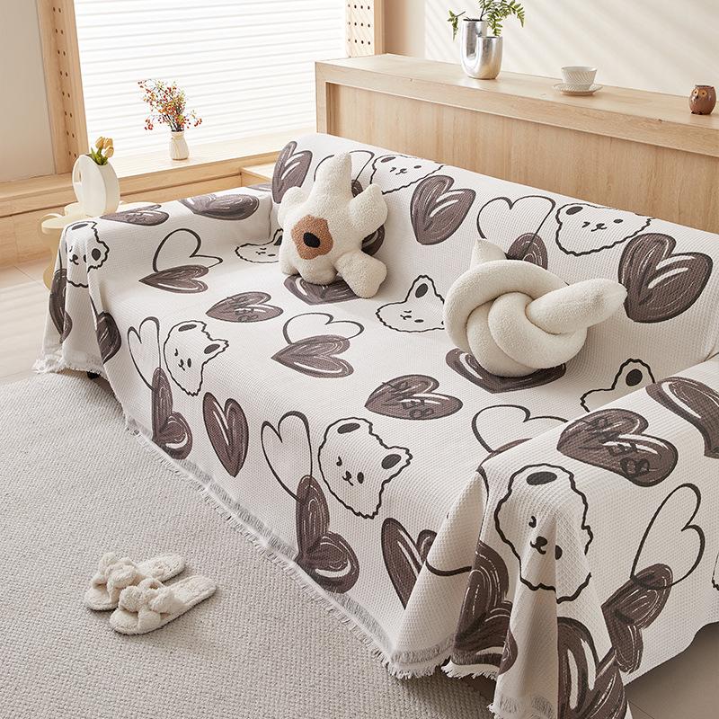 Sofa Towel Four Seasons Universal Sofa Cover Cover All-Inclusive Cover Cloth Light Luxury High-Grade Sofa Cushion Non-Slip Anti-Scratch