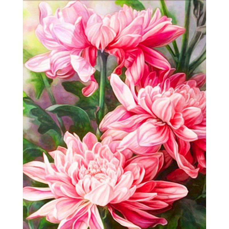GATYZTORY 40x50cm Frame Painting By Numbers For Adults Color Flower Oil Picture HandPainted Diy On Canvas Home Wall Art