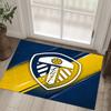 Leeds United Design Kristall Samt Teppich Gemütlich Nicht?Rutschfester Teppich mit Aufdruck für Schlafzimmer Wohnzimmer Eingang
