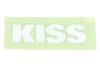 Kijima K1492 Motorcycle Parts KISS Racing Team Sticker White Letters Logo Excluded