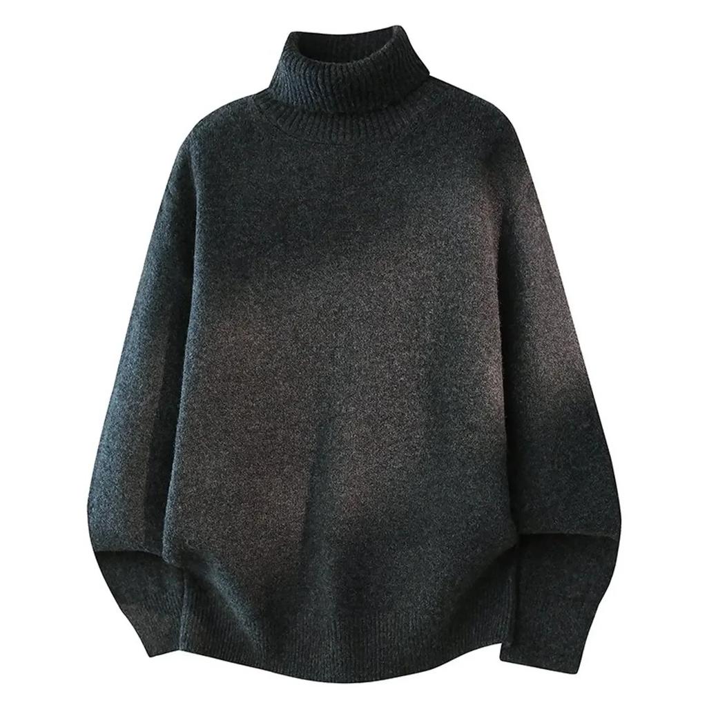 Men Korean Turtleneck Sweater 2026 Man Hight Collar Knitted Sweater Fashion Casual Sweater Autumn Winter Men Thick Warm Pullover