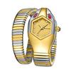 Watches Women Luxury Diamond Unique Snake Shape Waterproof Quartz Ladies Watch Clock