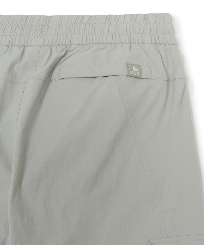 Emelbi Gorpcore Cotton Touch Parachute Cargo Wide Pants Ny (L.Grey)