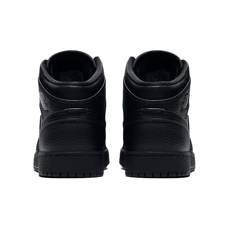 Jordan 1 Mid Black GS 554725-091