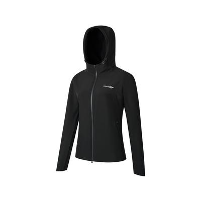 Warm Comfortable Hooded Jacket Women Jacket Black SA1259WJ02T-BK001