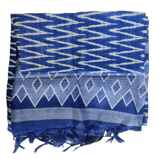 

@ Indian Traditional Zigzag Printed Dupatta Scarf For Women R209 MJ-224-60%OFF