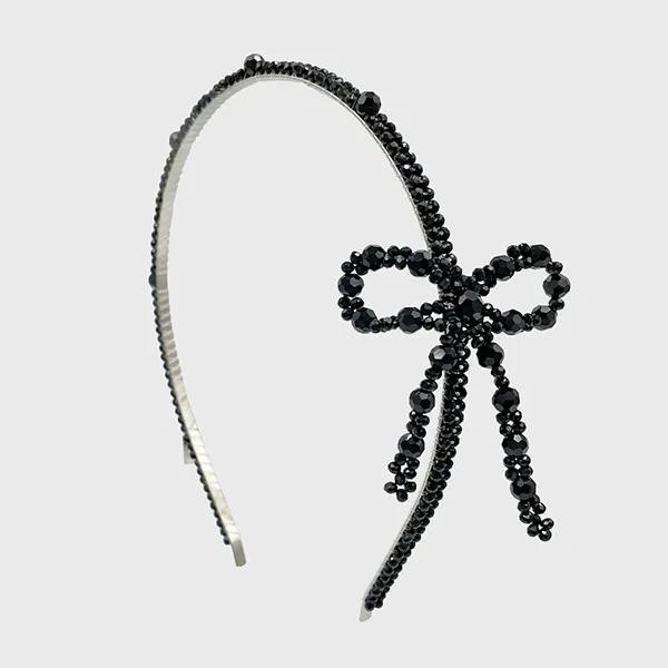 Laurent Beaded Ribbon Hairband JC037HB