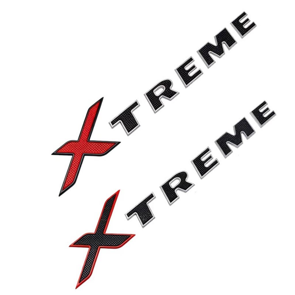 3D ABS XTREME Badge Sticker Side Fender Rear Trunk Emblem Decal Car Exterior Styling Accessories