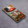 Colorful Mushroom Phone Case For Samsung Galaxy S24 S23 S21 S20 FE S22 S26 Ultra S25 Edge S10 Plus Cover Clear TPU Capa Shell Co
