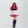 Enchanting Cosplay Christmas Princess Dress Little Red Riding Hood For Adults