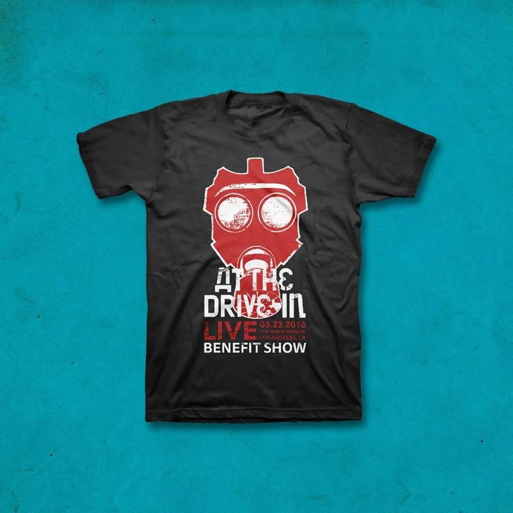 New At The Drive In Band Gas Mask Christmas Gift Unisex S-5XL Shirt MD303 Unisex T-Shirt M