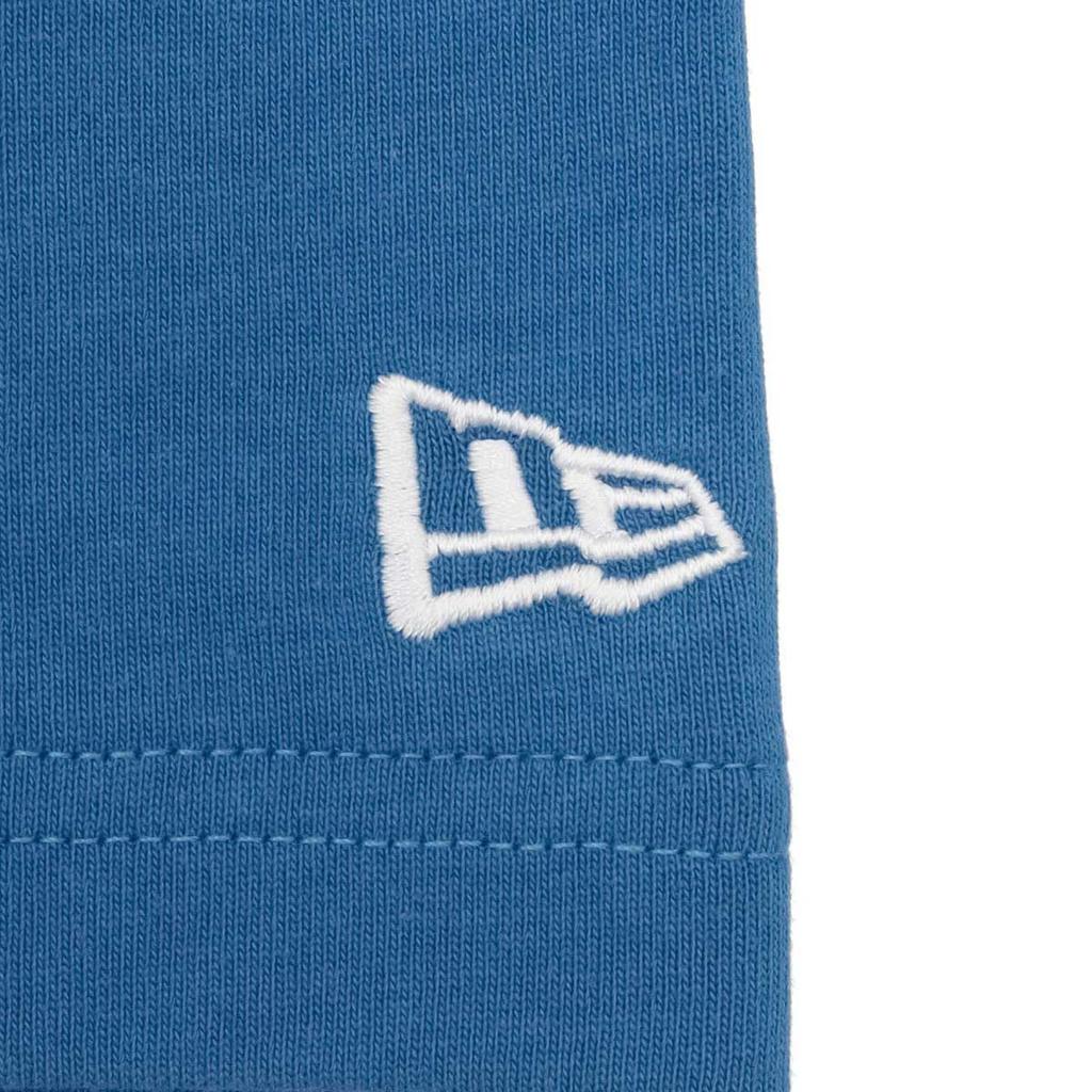 NEW ERA Short Sleeve Pocket Blue Cotton Mini Brand Logo T-Shirt