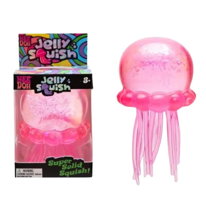 Verschiedene Farben Needoh Quallen Fusselball Squishy Niedliches Quallen Design Stressabbau Entspannung Spiel Spaß Spielzeug Geschenk