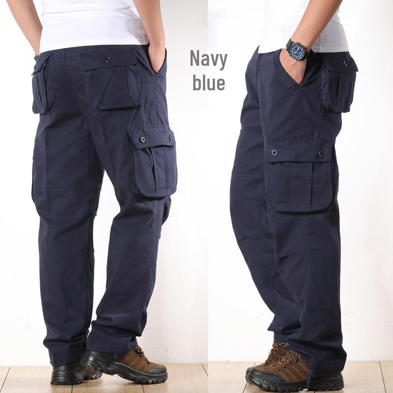 

Men s Multi-Pocket Casual Workwear Trousers 44