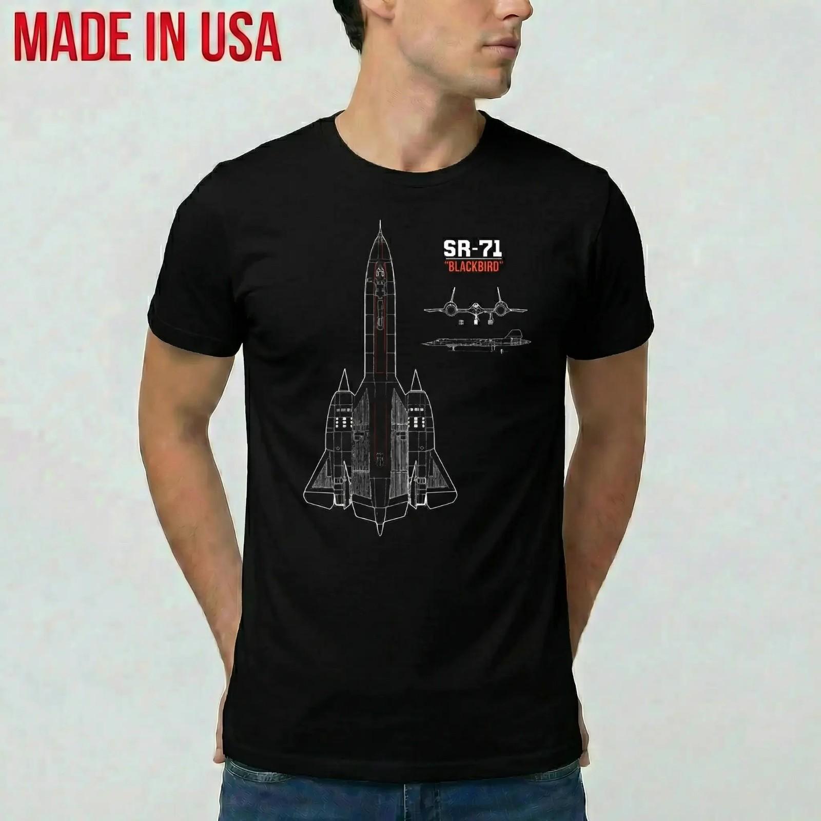 New SR 71 BLACKBIRD 1964 1999 Tee T-Shirt Made in USA S-2XL M